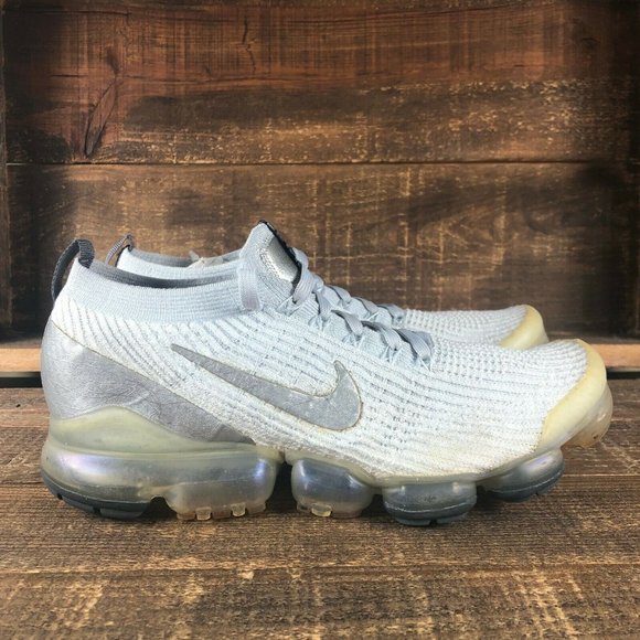 Nike Mens Vapormax Flyknit 3 Running Shoes 10.5 - Picture 1 of 7